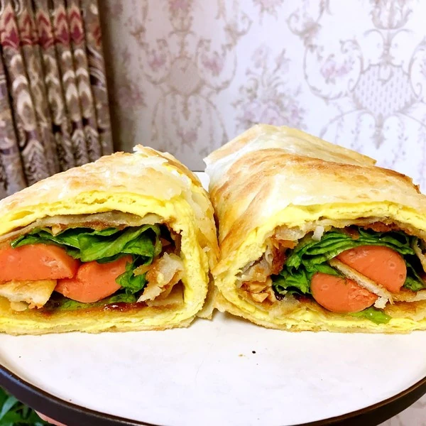 鶏卵入り焼き餅